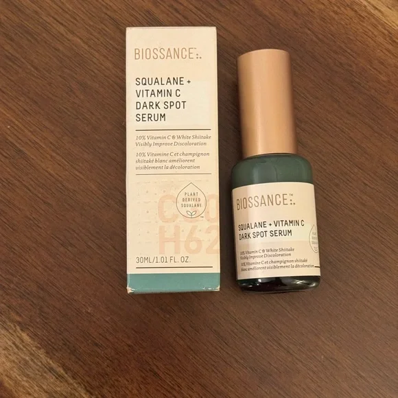 BIOSSANCE Squalane + Vitamin C Dark Spot Serum NIB 30 ml - Picture 4 of 6